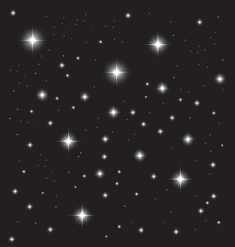 Night sky vector image © byMechul