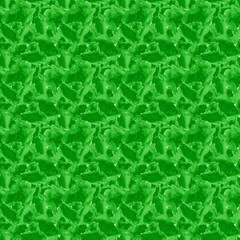 Watercolor green abstract seamless pattern for background design illustrations of spring, Easter, St Patrick, green grass, summer greenery