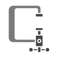 C Clamp Icon