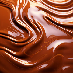 Melted chocolate wallpaper - ai generative