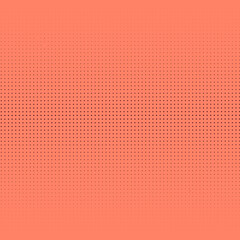 red background with dots