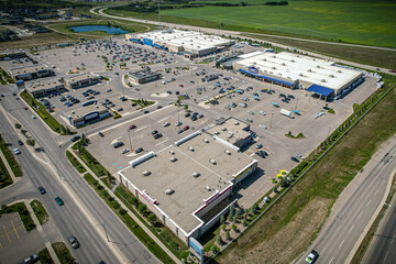 Blairmore Suburban Development Area Aerial in Saskatoon