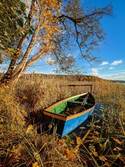 Jezioro Wadąg. Jesień na Warmii