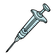 syringe vector illustration