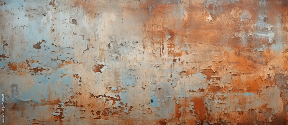 Poster zinc texture background with rust