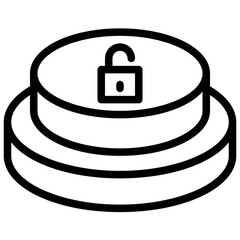 unlock,lock,padlock,open lock,unlocked,secure.svg