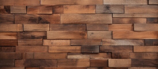 Obraz premium Unique natural wood panel for both indoor and outdoor use with a rustic and weathered appearance