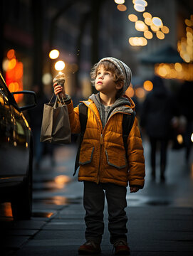A Child's Perspective: The World from the Sidewalk