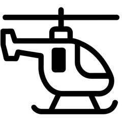 Helicopter icon	