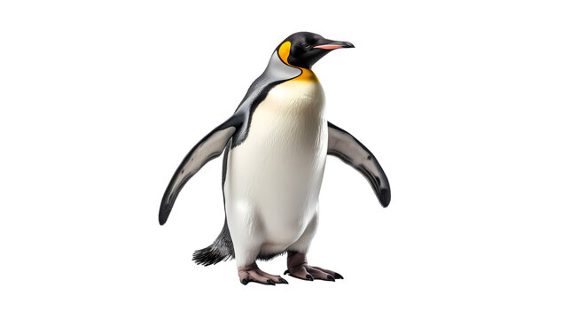 Penguin on transparent background