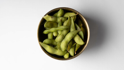 Korean Style Stir-Fry Edamame