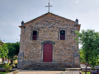 Fototapeta premium São Tomé das Letras Stone church 