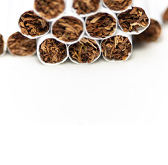 Fototapeta na wymiar Cigarettes for smoking with a filter. Tobacco. Photo