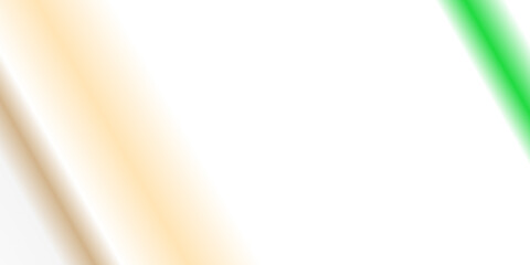 Spring tan, green and white product or promotional display frame using gradients; room for text.