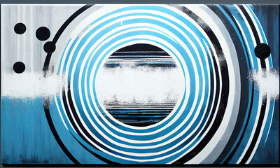 Abstract art painting. Posters, covers, prints. Abstract wall art. Digital interior art. abstract texture