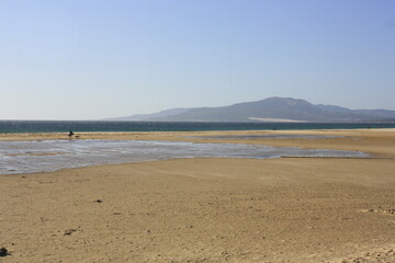 Vista de playas en Tarifa, C&aacute;diz