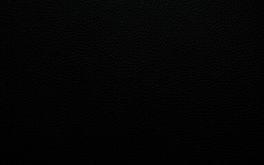 Close up of a section of black leather texture for  design work background.