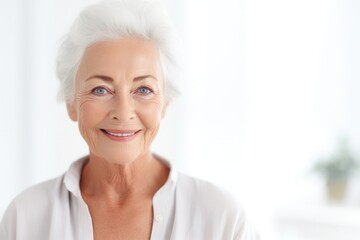 Keeping her skin looking great with good beauty habits. Cropped portrait of an attractive mature woman.