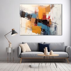 Abstract Expressions Adorning the Wall