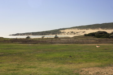 Vista de playas en Tarifa, Cádiz