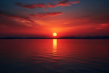 Sunset on the Horizon.