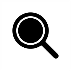 Search icon. Magnifier icon vector flat. in trendy design on white background