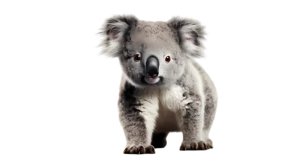 Foto op Canvas Koala on transparent background © feng
