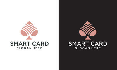 smart card game logo design