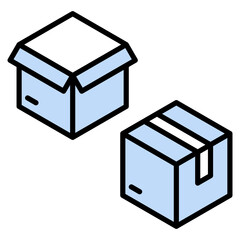 Moving Boxes Icon