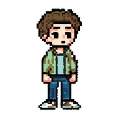 boy, pixel art, rpg maker