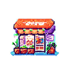 fruit shop, pixel art, rpg maker
