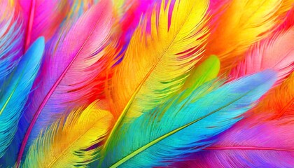 Abstract Feather Background Art Illustration