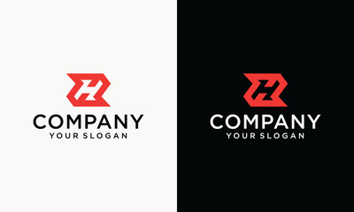 Initial Letter Logo monogram h