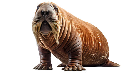 Walrus on transparent background