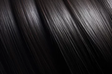 Foto op Canvas Magnifying sleek, shiny hair. © The Big L