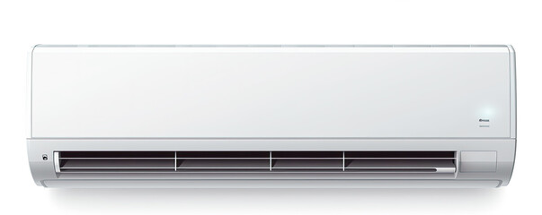 Modern Air conditioner isolated or on white background.