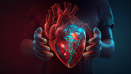 heart in mans hand illness Cardiovascular diseases