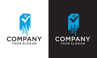 book logo design, teaching book logo, online learning logo design