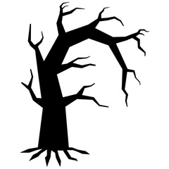 Halloween Tree Silhouette