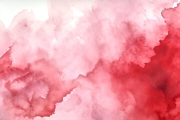 Red watercolor abstract.