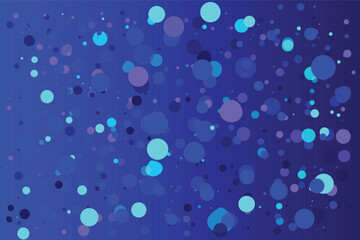 Blue glitter vintage lights background.