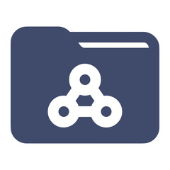 Storage database icon symbol vector image. Illustration of the cloud storage management design image