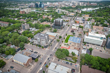 Obraz premium Broadway Avenue Aerial