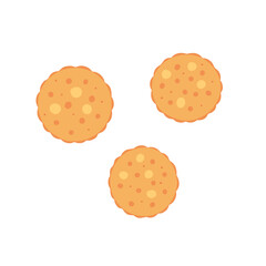 cookies, pastry, biscuit. Vector Illustration for printing, backgrounds, covers and packaging. Image can be used for greeting cards, posters, stickers and textile. Isolated on white background.