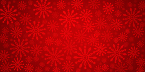 Naklejka na ściany i meble red christmas background pattern 