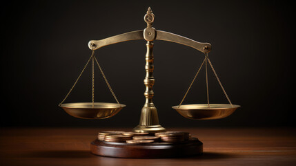 Balancing Scale with a Single Coin