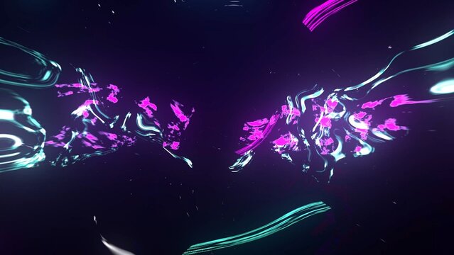 Epic Displacement Ripple Title Intro