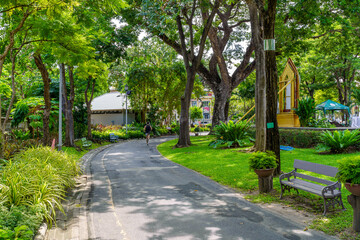 Saranrom park in Bangkok city 