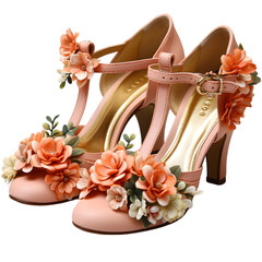 shoes flowers