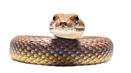 Snake on transparent background